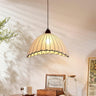 Linen Bell Pendant Light