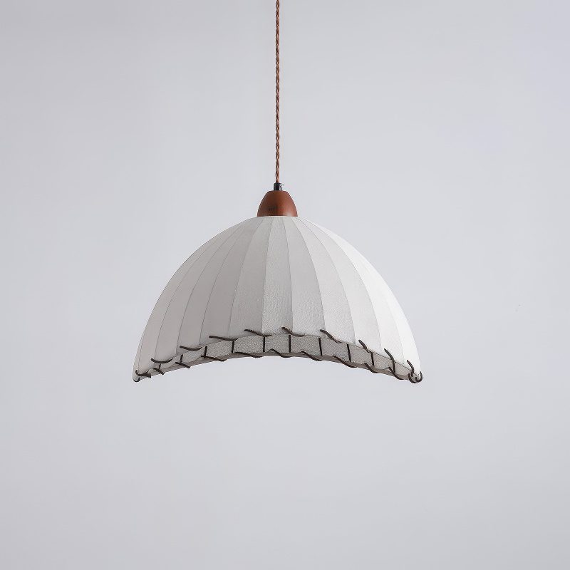 Linen Bell Pendant Light view 3