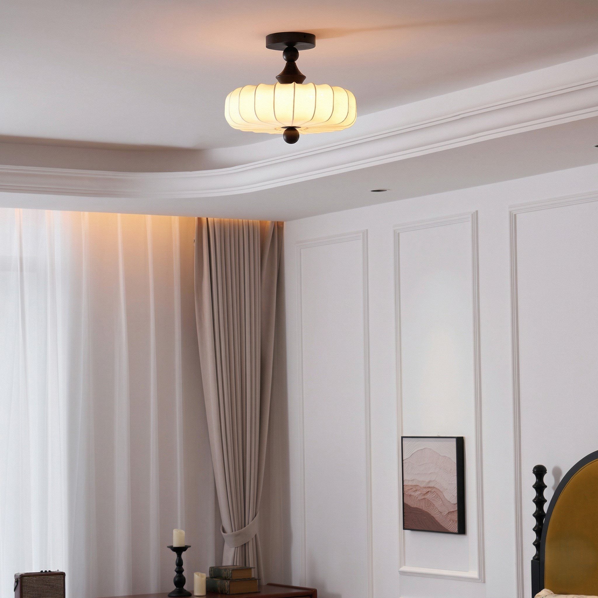 Linen Ceiling Light view 3