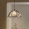 Linen Flower Pendant Light