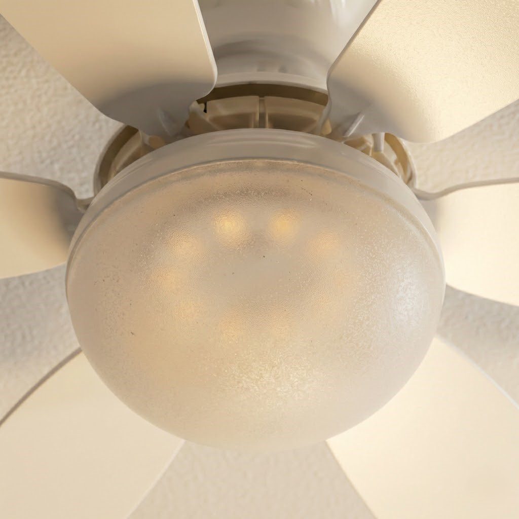 Low Profile Ceiling Fan with Light view 7