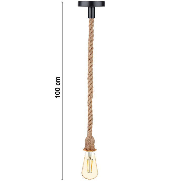 Suspension corde douille view 2
