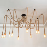 Lustre suspension corde view 1