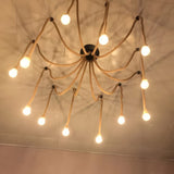 Lustre suspension corde view 4
