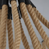 Lustre suspension corde view 6