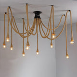 Lustre suspension corde view 2