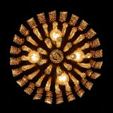 Gold Crystal Cascade Ceiling Light view 8