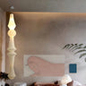 Tall Rice Paper Pendant Light