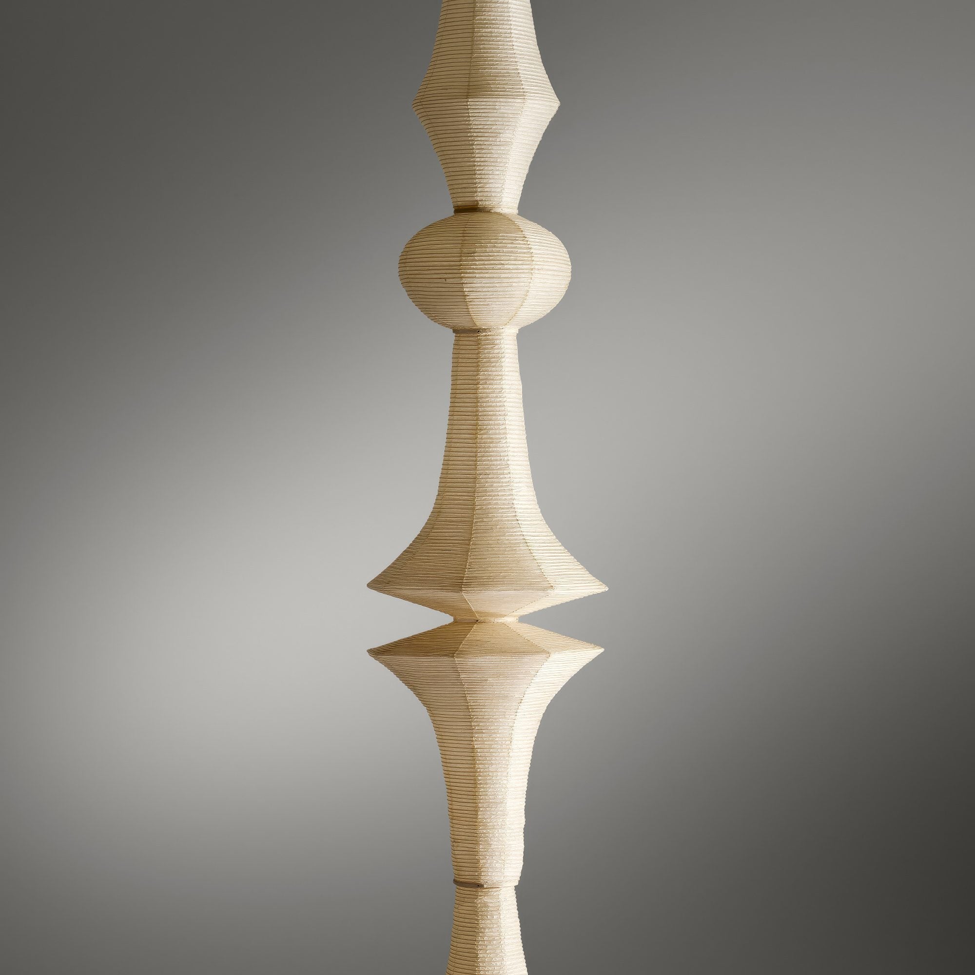 Tall Rice Paper Pendant Light view 8