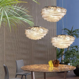 Silver Glass Cloud Pendant Light view 1