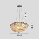 Silver Glass Cloud Pendant Light view 4