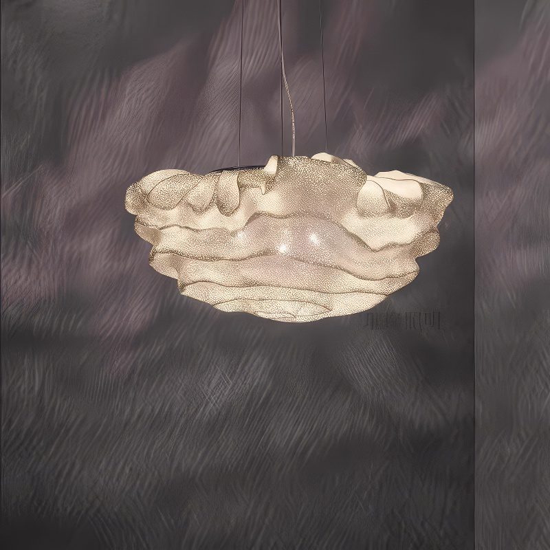 Silver Glass Cloud Pendant Light view 5