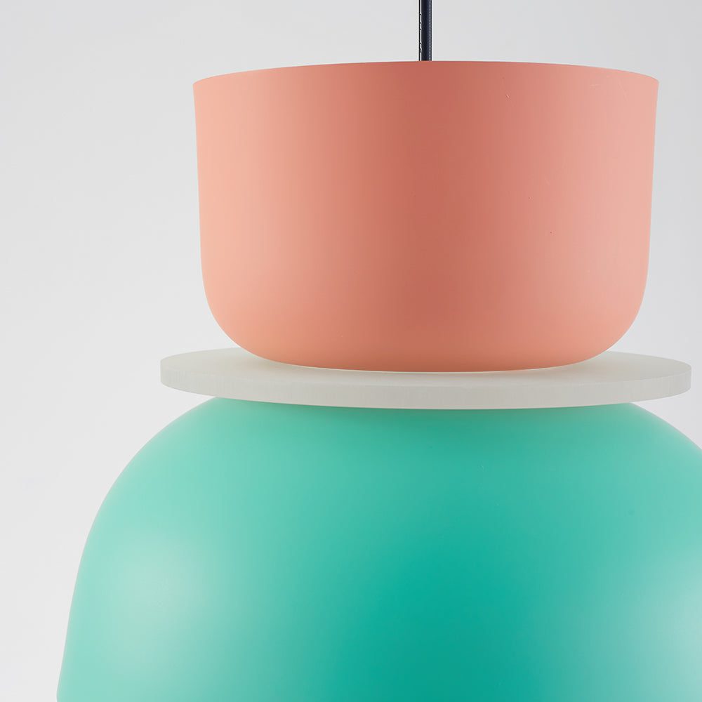 Suspension colorée design postmoderne view 6