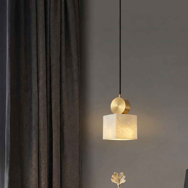 Marble Bedside Pendant Light