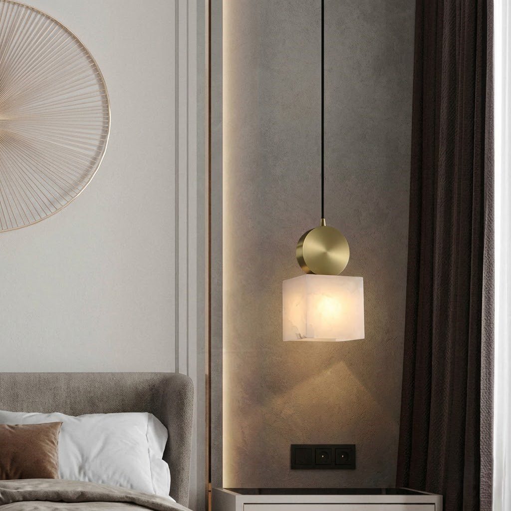 Marble Bedside Pendant Light view 3
