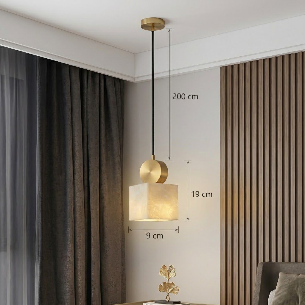 Marble Bedside Pendant Light view 7