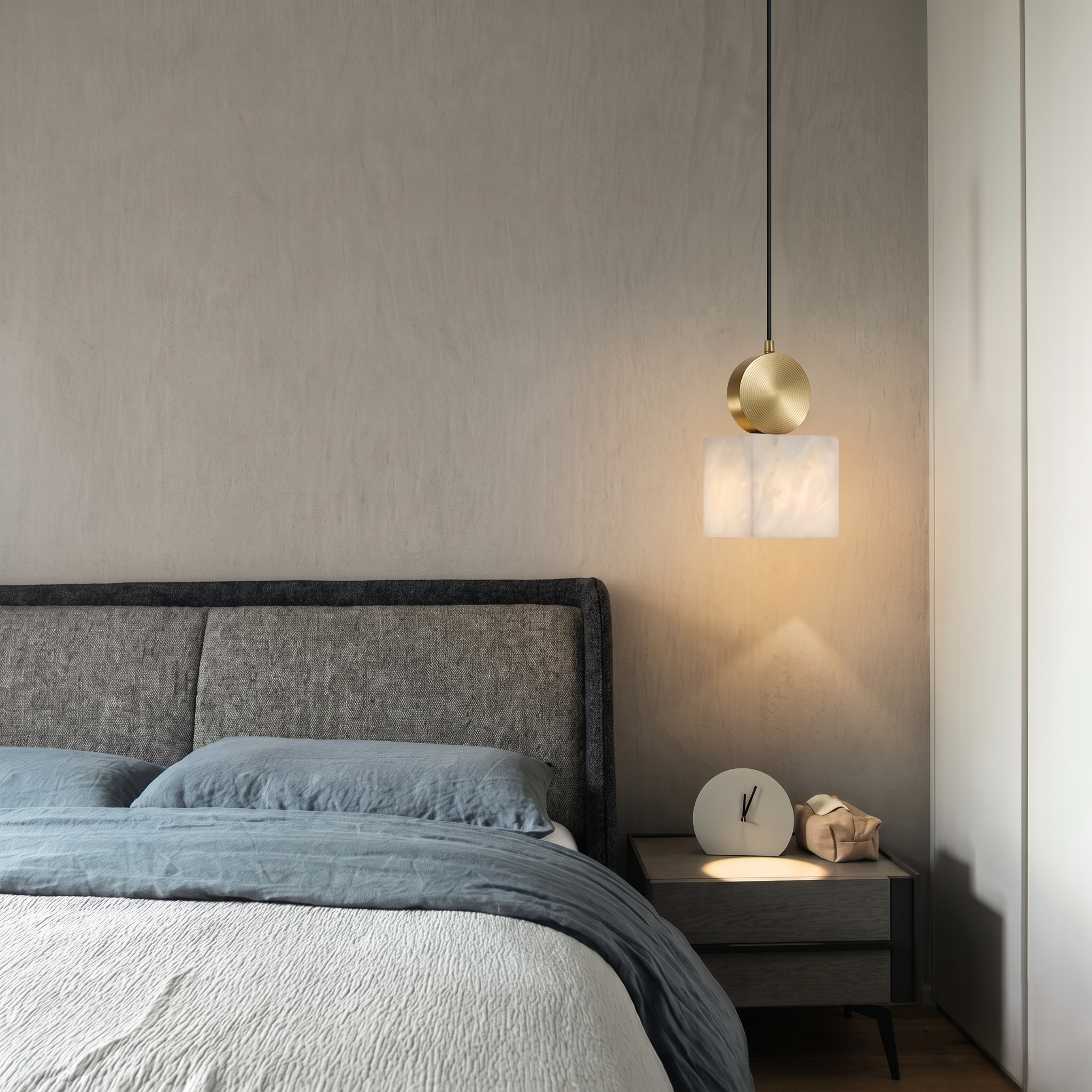 Marble Bedside Pendant Light view 8