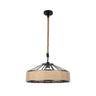Suspension luminaire corde industrielle
