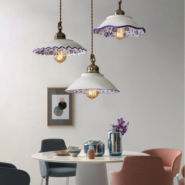 Mediterranean Ceramic Pendant Lights