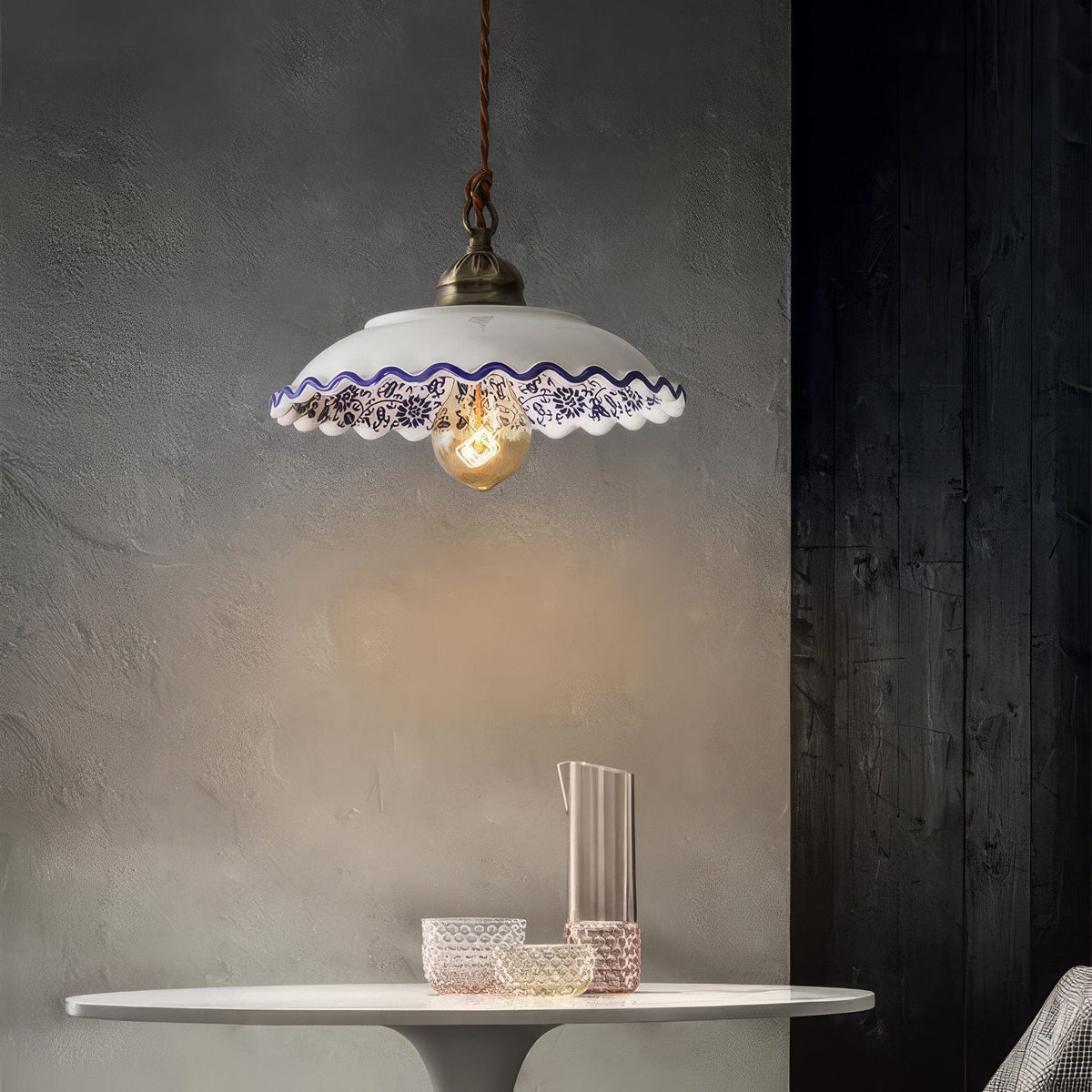 Mediterranean Ceramic Pendant Lights - image 5