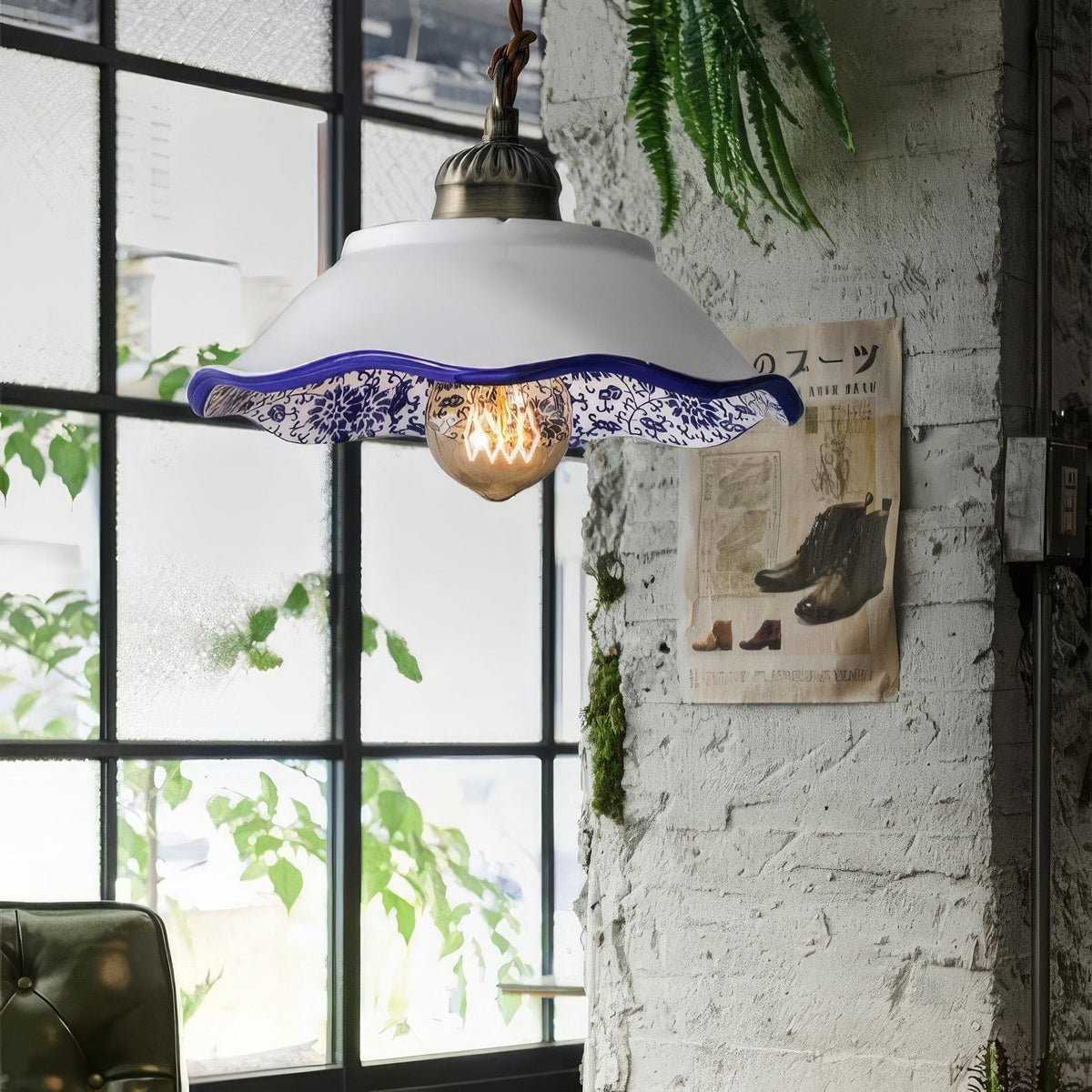 Mediterranean Ceramic Pendant Lights - image 6
