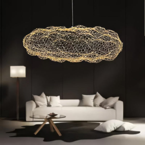 Mesh Cloud Pendant Light