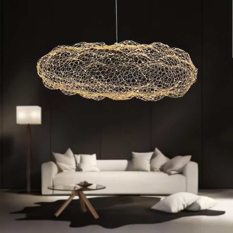 Mesh Cloud Pendant Light