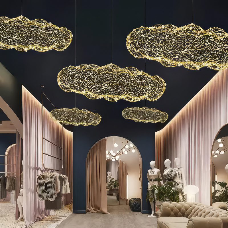 Mesh Cloud Pendant Light view 2