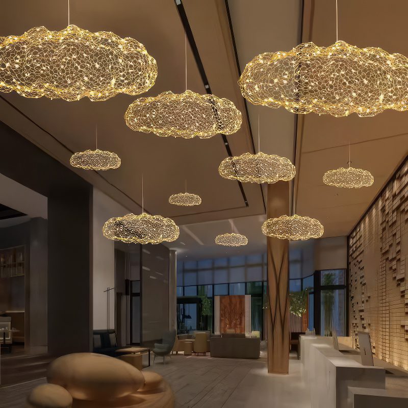 Mesh Cloud Pendant Light view 4