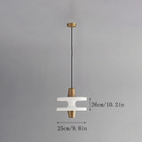 Mid Century Modern Pendant Light view 6