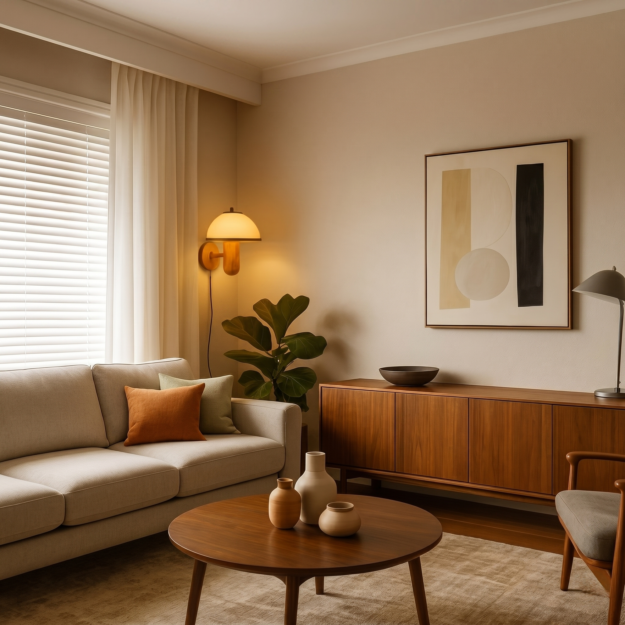 Mid Century Modern Wall Light view 5