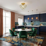 Crystal Droplet Mini Chandelier view 5