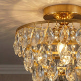 Crystal Droplet Mini Chandelier view 9