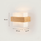 Minimalist Wood Wall Light view 8