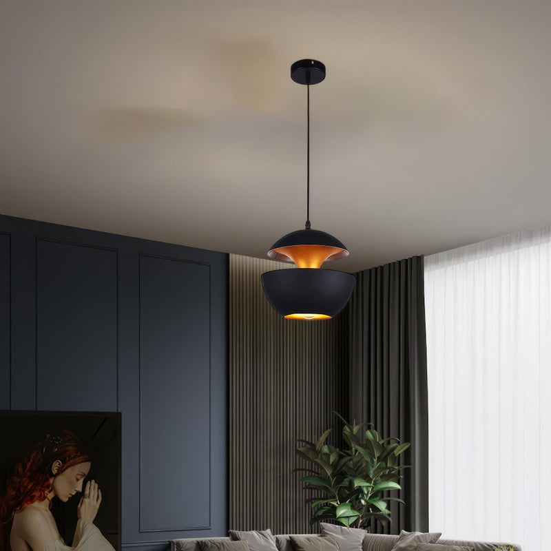 Modern Black Pendant Light