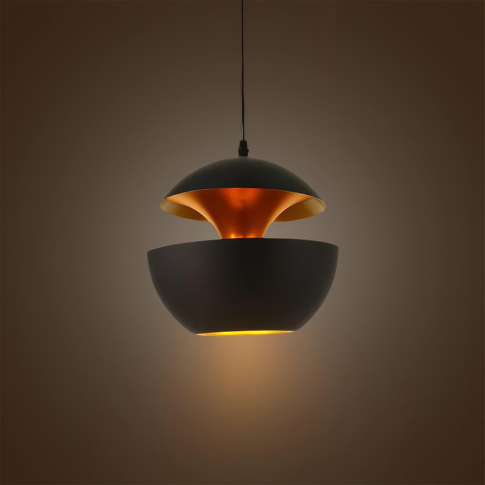 Modern Black Pendant Light view 4