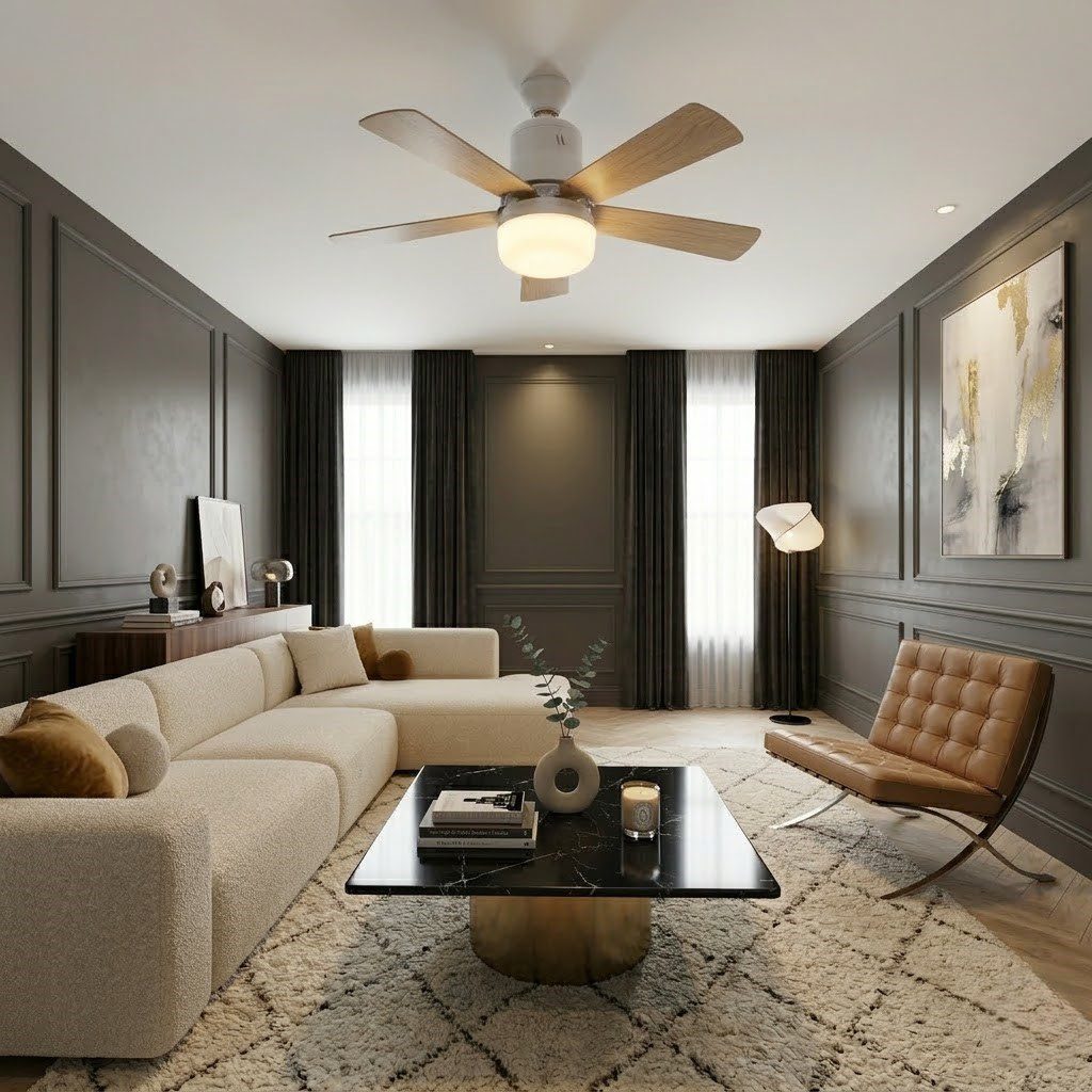 Modern Ceiling Fan with Light view 7