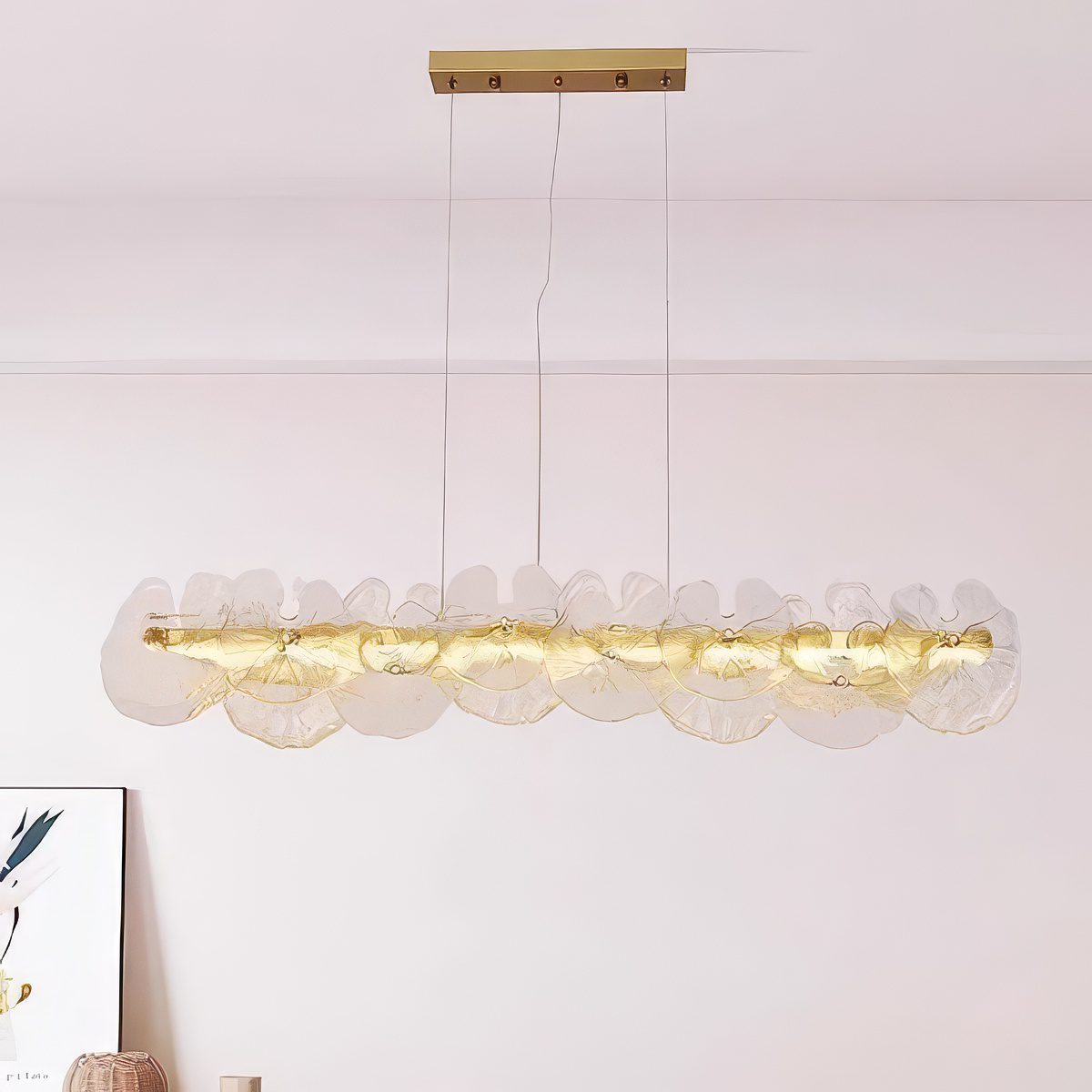Modern Glass Chandelier view 3