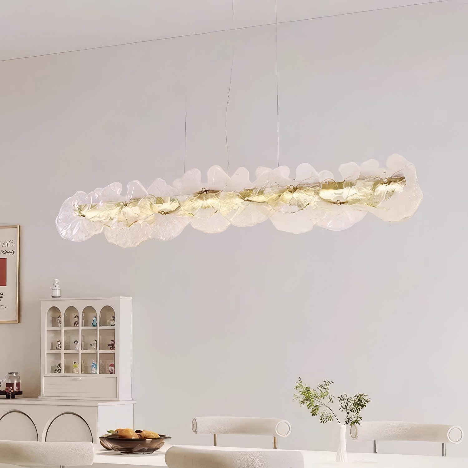 Modern Glass Chandelier view 4