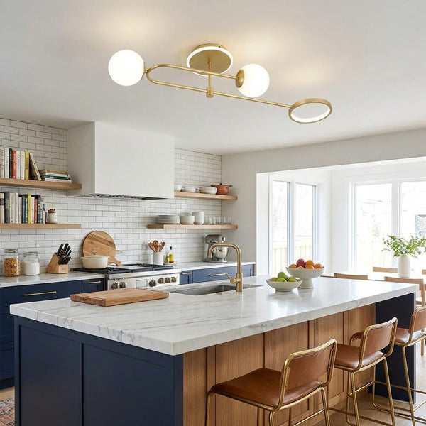 Modern Gold Ceiling Light