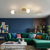 Modern Gold Ceiling Light view 5