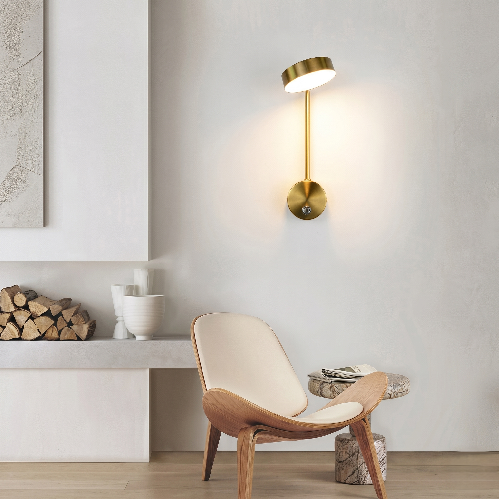 Modern Gold Wall Lights view 4