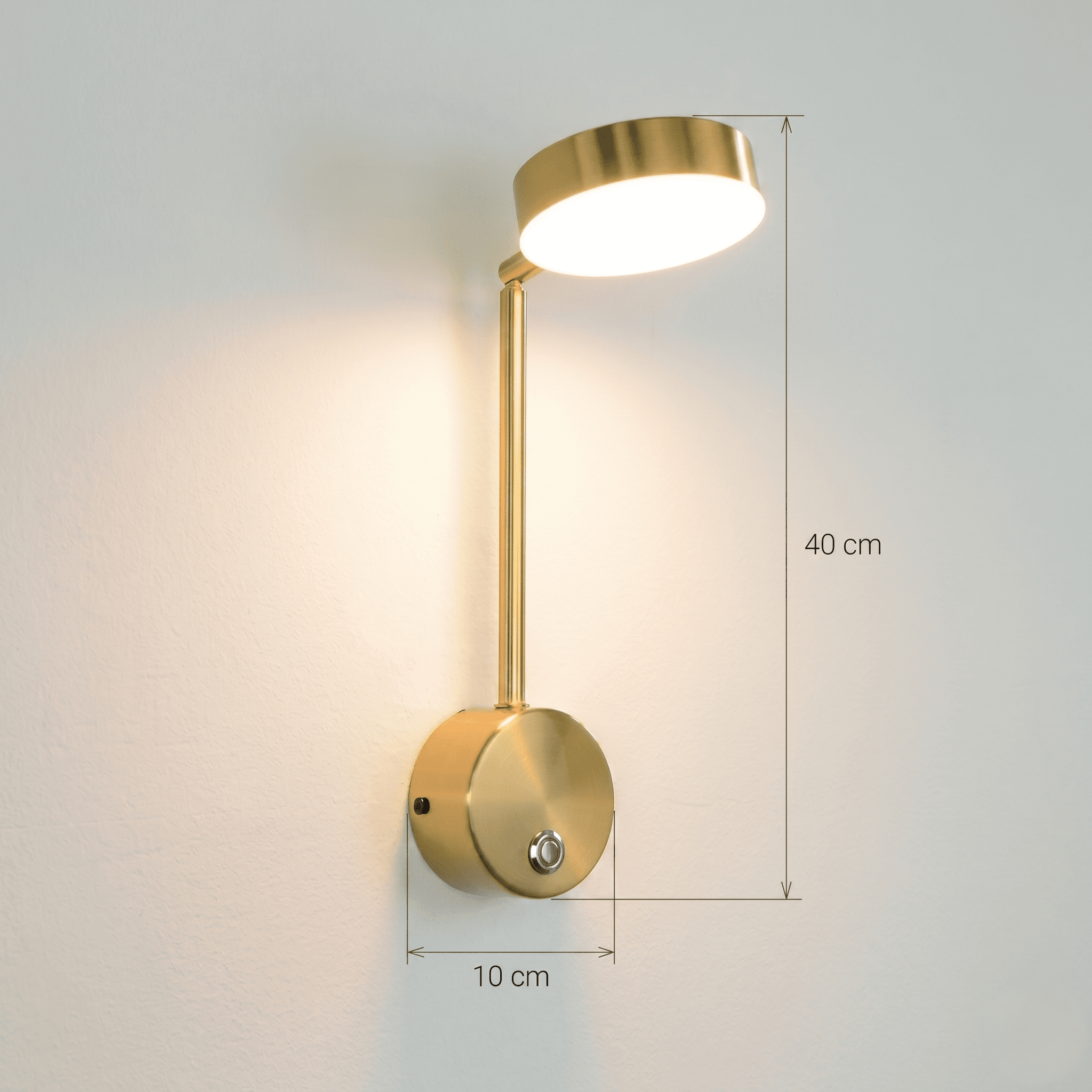 Modern Gold Wall Lights view 5