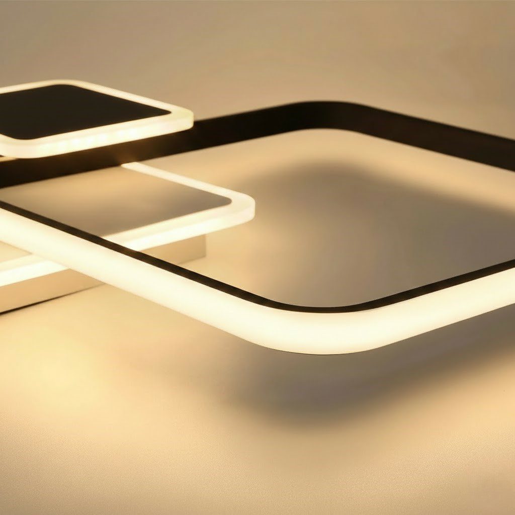 Modern Square LED Ceiling Light view 4