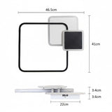 Modern Square LED Ceiling Light view 9