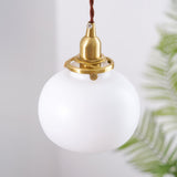 Modern White Pendant Light view 3