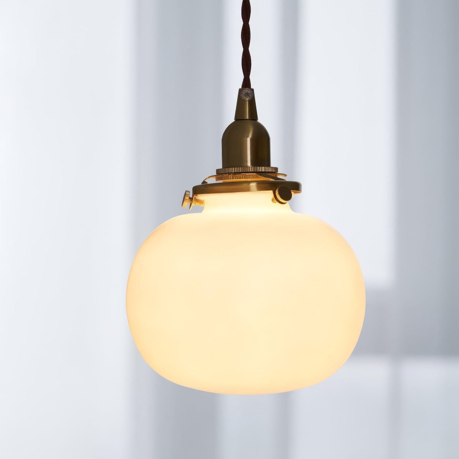 Modern White Pendant Light view 5