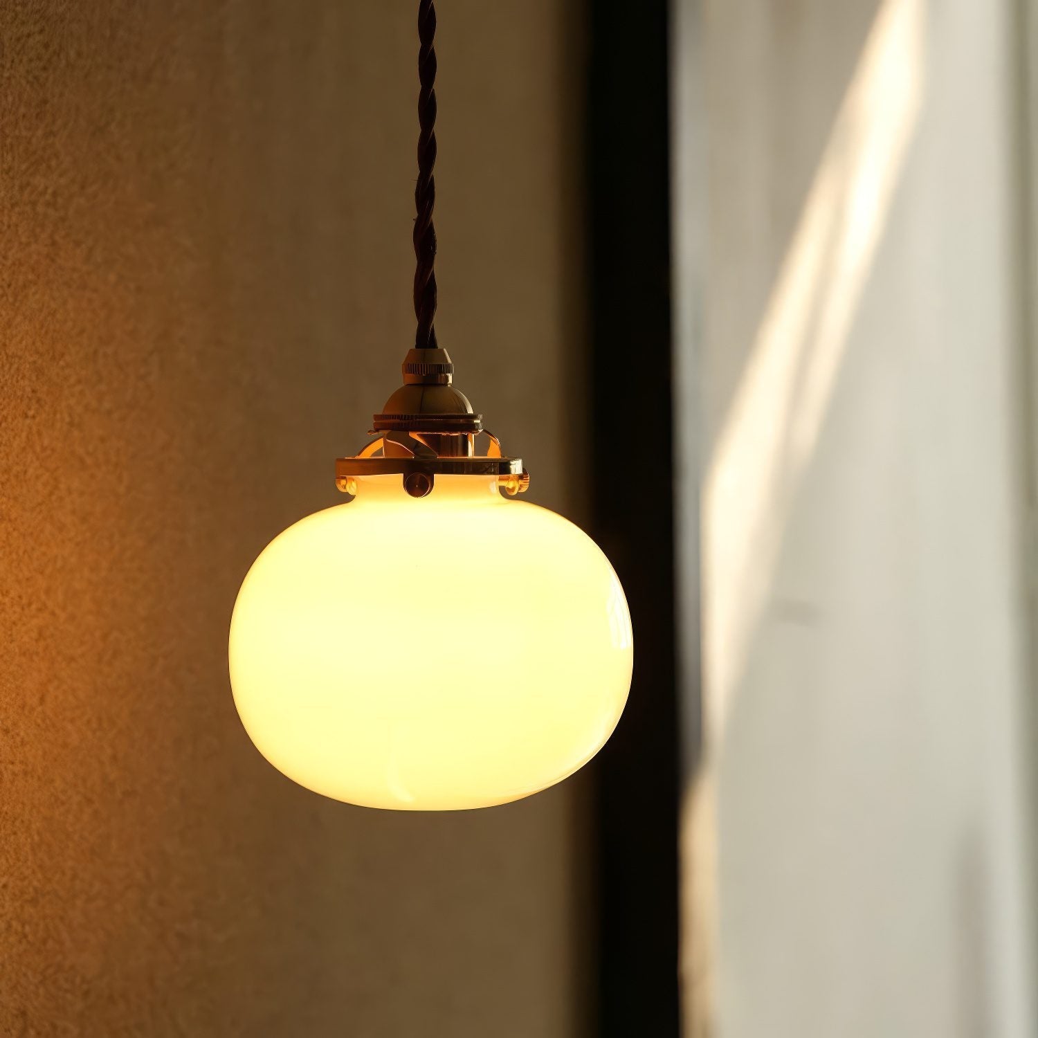 Modern White Pendant Light view 6