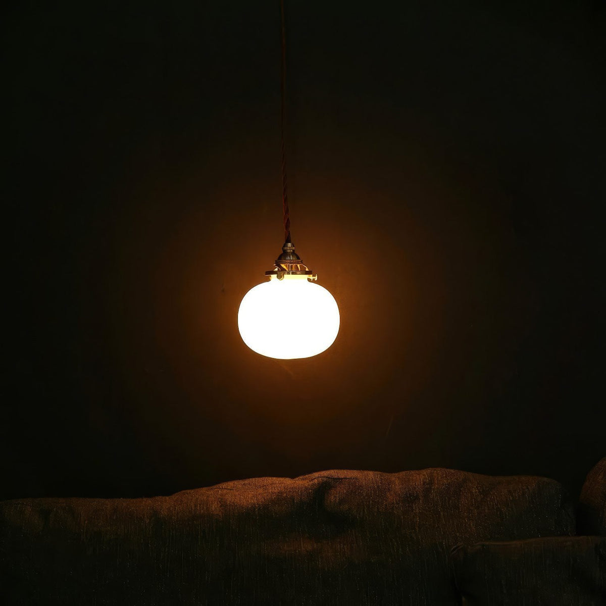 Modern White Pendant Light - image 7