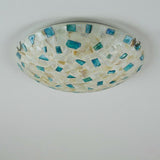 Mosaic Glass Ceiling Light view 4